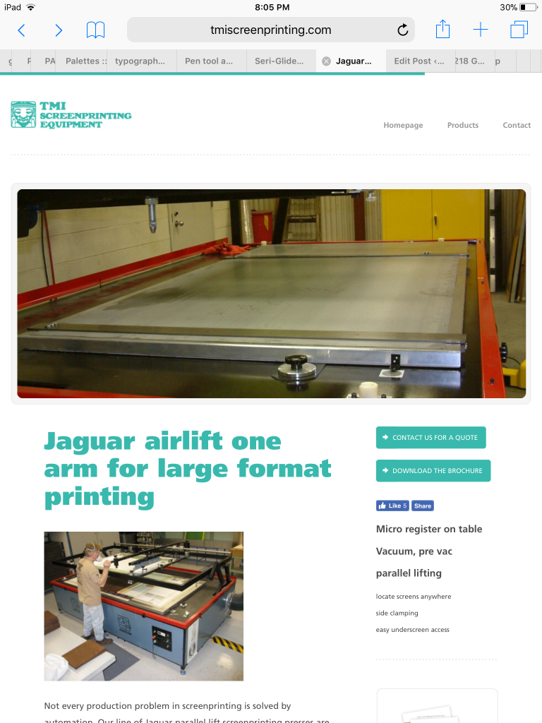 TMI Jaguar website image. 